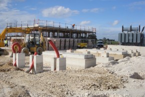 Sottostazione elettrica a Tuturano